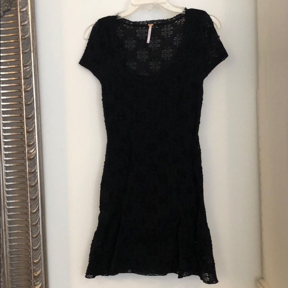 Free People black dress